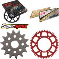 Chain Kit - ALU - red for: HONDA CRF250 X 04-06 14-53-120 DID520ZVM-X(G&G) endless