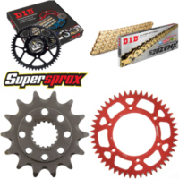 Kettensatz Alu rot für: HONDA CR500 R 88-91 14-49-116 DID520ZVM-X(G&G) Endlos
