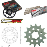Chain Kit - ALU - black for: HONDA CL250 SC 82-83 14-51-106 DID520ZVM-X(S&S) endless