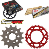 Chain Kit - ALU - red for: HONDA XR650 R 00-07 14-48-110 DID520ZVM-X(G&G) rivet