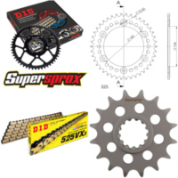 Chain Kit - ALU - black for: HONDA CBR600 RR 07-15 16-41-112 DID525VX3(G&B) rivet
