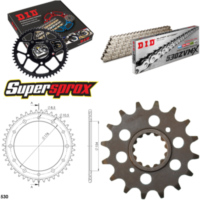 Chain Kit - ALU - black for: HONDA VFR800 X Crossrunner 11 16-43-116 DID530ZVM-X(S&S) endless