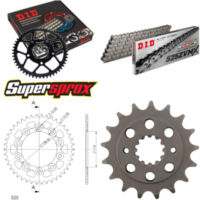 Chain Kit - ALU - black for: HONDA VT750 DC2 Black Widow 0 17-41-124 DID525ZVM-X rivet