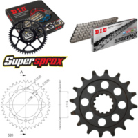 Chain Kit - ALU - black for: HONDA NC700 SD 12-15/NC700 XD 16-39-112 DID520ZVM-X endless