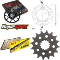 Chain Kit - ALU - black for: HONDA CBF1000 F 06-10/CBF1000 16-43-120 DID530VX3(G&B) endless