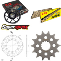 Chain Kit - ALU - blue for: YAMAHA YZ426 F 00-02 14-48-114 DID520VX3(G&B) endless