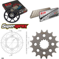 Chain Kit - ALU - black for: YAMAHA MT-10 /ABS 16- 16-43-114 DID525ZVM-X(S&S) rivet