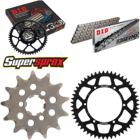 Chain Kit - ALU - black for: KAWASAKI KX125 04-08 13-51-114 DID520ZVM-X rivet