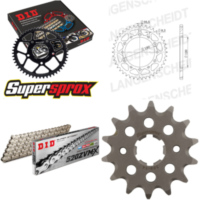Kettensatz Alu für: KAWASAKI KL250 78-82 14-40-098 DID520ZVM-X(S&S) Niet