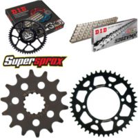 Chain Kit - ALU - black for: KAWASAKI EX250 R Ninja 08-15 14-43-106 DID520ZVM-X(S&S) endless