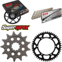 Kettensatz Alu schwarz für: KAWASAKI KX250 F 04-05 13-48-114 DID520ZVM-X(S&S) Endlos