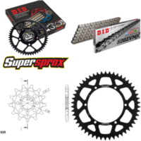 Chain Kit - ALU - black for: KAWASAKI KLX450 R 05-06/KX450 13-50-114 DID520ZVM-X endless