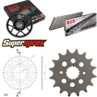 Chain Kit - ALU - black for: KAWASAKI GPZ400 49PS 85-89/ 16-38-104 DID520ZVM-X rivet