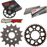 Chain Kit - ALU - black for: KAWASAKI ZX-6R /RR 636 03-04 15-40-108 DID520ZVM-X rivet