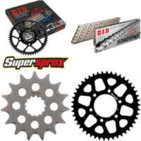 Chain Kit - ALU - black for: KAWASAKI Versys 650 07-15 15-46-114 DID520ZVM-X(S&S) rivet
