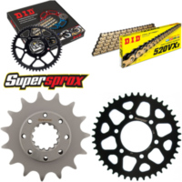 Kettensatz Alu schwarz für: KAWASAKI Z750 /S 04-06/Z750 A 15-43-112 DID520VX3(G&B) Niet