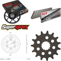 Chain Kit - ALU - black for: KAWASAKI Z1000 SX /ABS 11-15 15-41-112 DID525ZVM-X endless