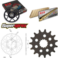 Chain Kit - ALU - black for: KAWASAKI KLZ1000 Versys 12-13 15-43-116 DID525ZVM-X(G&G) rivet