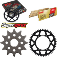 Chain Kit - ALU - black for: SUZUKI RM125 97-99/RM125 04-05 12-50-114 DID520ERT2(G&G) Clip