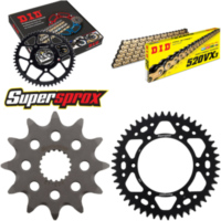 Chain Kit - ALU - black for: SUZUKI RM-Z 250 07-09 12-48-114 DID520VX3(G&B) Clip