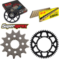 Kettensatz Alu schwarz für: SUZUKI RM-Z 450 08-12 13-50-114 DID520VX3(G&B) Endlos