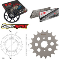 Chain Kit - ALU - black for: SUZUKI GSF1250 A /SA Bandit 0 18-43-118 DID530ZVM-X rivet