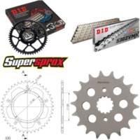 Chain Kit - ALU - black for: SUZUKI GSF1250 A /SA Bandit 0 18-43-118 DID530ZVM-X(S&S) endless