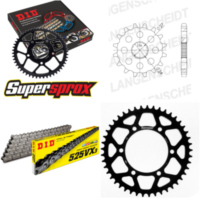 Chain Kit - ALU - black for: SUZUKI GSX-R 1000 17 17-45-120 DID525VX3 rivet