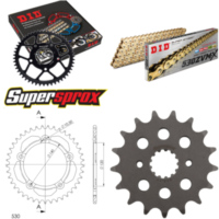 Chain Kit - ALU - black for: SUZUKI SV1000 S 03-07 17-40-108 DID530ZVM-X(G&G) endless