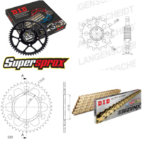Chain Kit - ALU - black MUZ 1000 S 01-08 17-43-108 DID530ZVM-X(G&G) endless