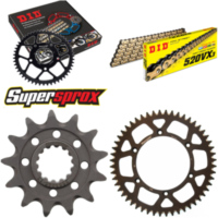 Chain Kit - ALU - black for: Gas Gas EC125 97-99 13-52-118 DID520VX3(G&B) endless