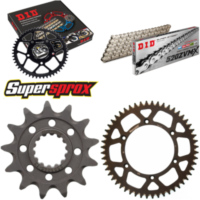 Chain Kit - ALU - black for: Gas Gas EC125 97-99 13-52-118 DID520ZVM-X(S&S) rivet