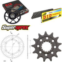 Chain Kit - ALU - black for: Gas Gas EC300 99-99 13-47-114 DID520 Clip