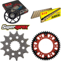 Chain Kit Stealth red for: BETA RR430 Enduro 13-15/RR450 13-48-112 DID520VX3(G&B) Clip