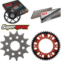 Chain Kit Stealth red for: BETA RR430 Enduro 13-15/RR450 13-48-112 DID520ZVM-X rivet