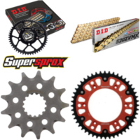 Chain Kit Stealth red for: BETA RR430 Enduro 13-15/RR450 13-48-112 DID520ZVM-X(G&G) rivet
