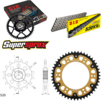 Chain Kit Stealth gold for: APRILIA Pegaso 650 92-95 16-47-110 DID520VX3 endless