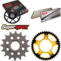 Kettensatz Stealth gold für: APRILIA SMV750 Dorsoduro 08-15 16-46-112 DID525ZVM-X(S&S) Endlos