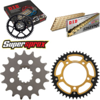 Chain Kit Stealth gold for: BMW S1000 RR 09-11 17-44-118 DID525ZVM-X(G&G) rivet