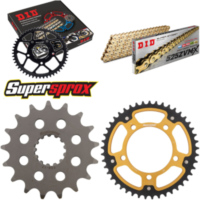 Chain Kit Stealth gold for: BMW S1000 R 13-15 17-45-120 DID525ZVM-X(G&G) rivet