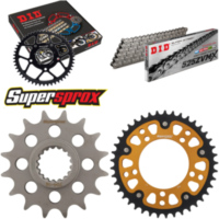 Kettensatz Stealth gold für: APRILIA SL1000 Falco 99-04 16-41-108 DID525ZVM-X Niet