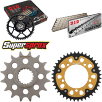 Chain Kit Stealth gold for: APRILIA RSV4 1000 10-14/RSV4 16-40-108 DID525ZVM-X(S&S) rivet