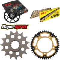 Chain Kit Stealth gold for: TRIUMPH TT600 04-04 15-45-110 DID525VX3(G&B) endless