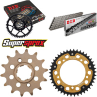Kettensatz Stealth gold für: TRIUMPH Speedmaster 800 03-04 16-42-112 DID525ZVM-X Niet