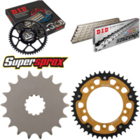 Chain Kit Stealth gold for: TRIUMPH Scrambler 865 06-15 18-43-106 DID525ZVM-X(S&S) rivet