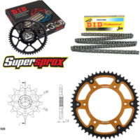 Chain Kit Stealth gold for: HONDA CRF230 F 04-08 13-50-114 DID520NZ Clip