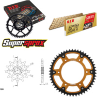 Chain Kit Stealth gold for: HONDA CRF230 F 04-08 13-50-114 DID520ERT2(G&G) Clip