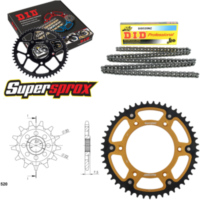 Chain Kit Stealth gold for: HONDA CRF250 R 10-13 13-49-116 DID520NZ Clip
