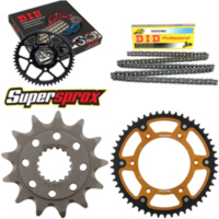 Chain Kit Stealth gold for: HONDA CRF450 R 02-03 13-50-114 DID520NZ Clip