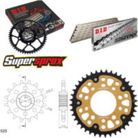 Chain Kit Stealth gold for: HONDA CB500 /R /S 94-03 15-40-108 DID525ZVM-X(S&S) endless